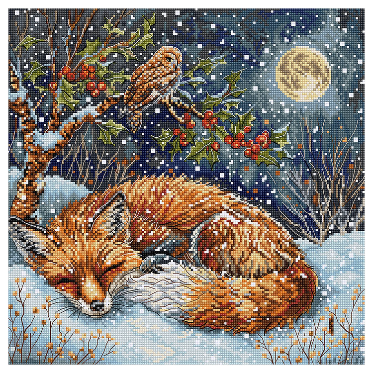(image for) Frosted Dreams Counted Cross Stitch Kit